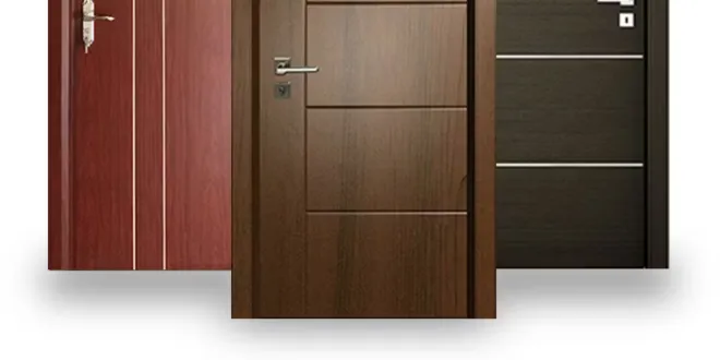 انواع مدل‌ درب MDF